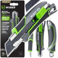 НОЖ ДЛЯ ОБОЕВ 18 ММ ВЫДВИЖНАЯ МЕТАЛЛИЧЕСКАЯ ЛЕНТА ДЛЯ ОБОЕВ СЛОМАННОЕ ЛЕЗВИЕ ОБИВКА WUBER