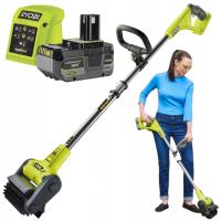 SZCZOTKA URZĄDZENIE CZYSZCZENIA TARASÓW 16cm + AKUM 4 Ah RYOBI RY18PCB-140