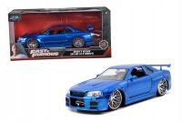 FAST & FURIOUS 2002 NISSAN SKYLINE 1:24