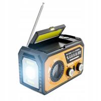 Аварийный радиоприемник для выживания на солнечной батарее, внешний аккумулятор 16000 мАч, фонарик