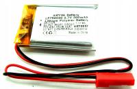 Akumulator litowo-polimerowy (Li-Poly) Akyga 3,7 V 300 mAh