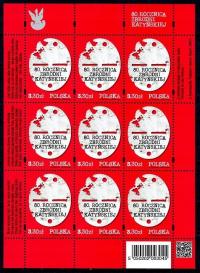 Fi 5050 ** 80. rocznica Zbrodnii Katyńskiej - ARKUSZ 2020