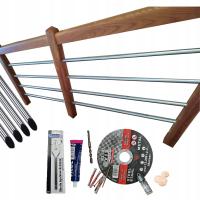 Полная лестница перила Бука перила древесины стали по размеру