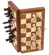 Квадратные шахматы деревянные магнитные Basic - 265 мм