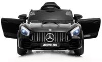 Авто на батарейках Mercedes GTR-s пульт дистанционного управления 2 двигателя кожа радио EVA