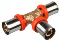 Trójnik redukcyjny Sigma-Li fi 20/16/16 zaprasowywany PEX MT201616