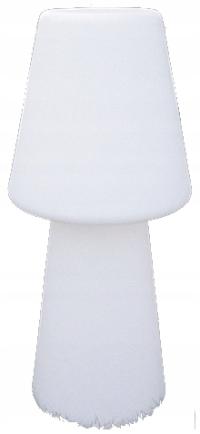 Lampa LED na zewnątrz biała 230v 28x28x60cm