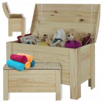 Деревянный ящик для игрушек Сосновый ящик для балкона сад ЭКО