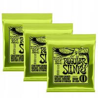 Struny do gitary elektrycznej Dotyczy Ernie Ball 2221 10-46 .3szt