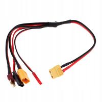 Złącze 4mm XT60 Kabel bananowy 2S Balans Bateria LiPo