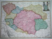 1810 NAPOLEON oryginał MAPA GALICJA Kraków Rzeszów Przemyśl Sanok Tarnów