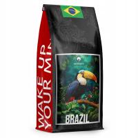 KAWA ZIARNISTA BRAZIL 1kg Świeżo Palona 100% ARABICA - BLUE ORCA COFFEE