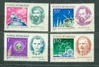 RUMUNIA ** Magellan, Gagarin, Kepler, Rutherfords Mi 3001-04