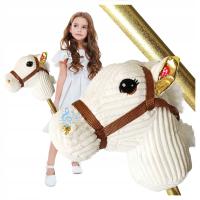 Hobby Horse мягкая голова лошади лошадь на трость 72 см звуки галопа плюш