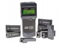 NOYAFA NF-8108M TESTER LAN SZUKACZ PAR PRZEWODÓW RJ45 PoE + 8 TERMINATORÓW