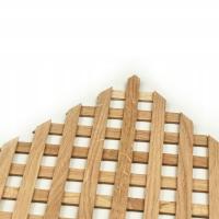Декоративная деревянная мебельная решетка из дуба 120x70