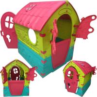 Детский садовый домик с ставнями большой красочный PalPlay