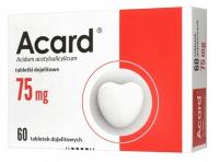 Acard 75mg, 60 таблеток