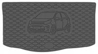Kia Picanto 2017 - коврик багажника