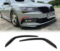 Юбки / сплиттеры переднего бампера SKODA SUPERB MK3