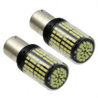 2x P21W 144LED SMD 4014 BA15S CANBUS 1156 WSTECZNY