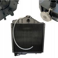 Chłodnica wody Agtech miedziana do Ursusa C-360 5 rzędów 130 żeberek