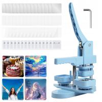 Nowa maszyna do przypinek - kwadratowa 50x50mm - Badge Maker Machine w/100 Sets button