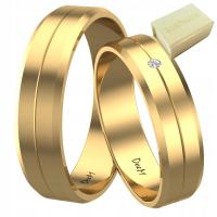 ЗОЛОТЫЕ ОБРУЧАЛЬНЫЕ КОЛЬЦА С ЦИРКОН ПОЗОЛОЧЕННЫЕ СЕРЕБРО 92