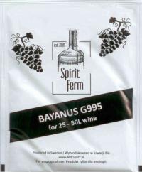 Дрожжи для вина Spiritferm Bayanus G995 10g НЕДОРОГО