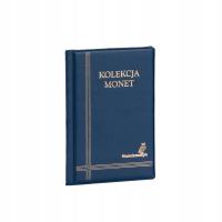 KLASER ALBUM KIESZONKOWY NA 108 MONET 2 zł NIEBIESKI