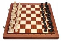 Олимпийские деревянные шахматы 35 см-инкрустированные