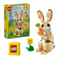 KLOCKI LEGO CREATOR 31162 UROCZY KRÓLICZEK NA PREZENT DLA DZIECKA + TORBA