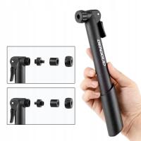 Tyre Pump Hand Pump Repair Tool 80PSI Mini Bike Pump Manual with Bracket