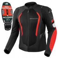 Мужская мотоциклетная куртка SHIMA MESH Pro 2.0 RED meshpro, дышащая бесплатная доставка