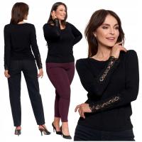 Moraj блузка с длинным рукавом приталенная