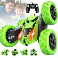DUŻY AUTO ZDALNIE STEROWANE TAŃCZĄCY AKROBATA 360 FLIP LED DLA DZIECI