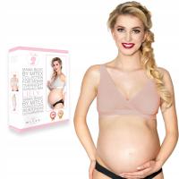 Mitex Lilly мягкий хлопковый бюстгальтер для беременных и кормления розовый M