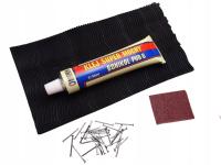 Зимний флекс набор резина волна черный 6 мм клей 10 x 20 см