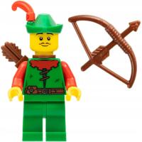 LEGO Castle - figurka, cas571, Forestman, łucznik