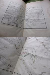 olbrz atlas KAMPANIA ROKU 1814 ABDYKACJA NAPOLEONA mapy TABELE 1819