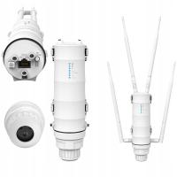 Mocny Wzmacniacz Sygnału Zasięgu Sieci Wifi 2,4 G 5G Repeater Zewnętrzny