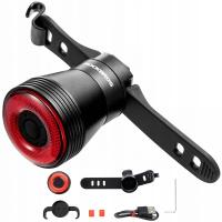 МОЩНЫЙ ЯРКИЙ ЗАДНИЙ ФОНАРЬ ДЛЯ ВЕЛОСИПЕДА С ДАТЧИКОМ ТОРМОЖЕНИЯ В СУМЕРКАХ