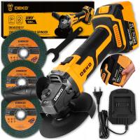 Угловая шлифовальная машина беспроводная угловая шлифовальная машина перезаряжаемая 4.0 Ah DIAX DEKO Kit