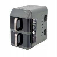 FRYTKOWNICA BEZTŁUSZCZOWA FRYTOWNICA 11,2L PIEKARNIK AIRFRYER DWUKOMOROWA