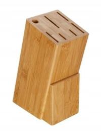 Stojak na noże BANQUET Brillante Bamboo 14x9x22cm