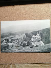 JELENIA GÓRA -1906- RIESENGEBIRGE - HOTEL GERMANIA- WIDOK NA ŚNIEŻKĘ