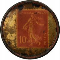 Moneta, Francja, Peinture Matolin, 10 Centimes, Un