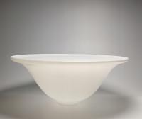 SZKLANY BIAŁY KLOSZ LAMPA