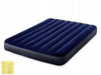 Materac Dmuchany Dwuosobowy Welurowy Łóżko Intex 64758 137x191x25 MODEL2025