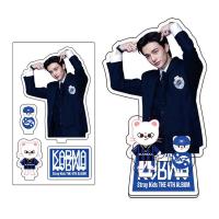 AKRYLOWY STOJAK STRAY KIDS HYUNJIN NIEZBĘDNY ZESTAW 3-CZĘŚCIOWY